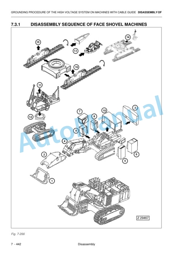 Komatsu PC8000E-6 Hydraulic Mining Shovel Field Assembly Instruction 12107up-EN-7 5 Komatsu PC8000E-6 Hydraulic Mining Shovel Field Assembly Instruction 12107up-EN-7 - Image 5