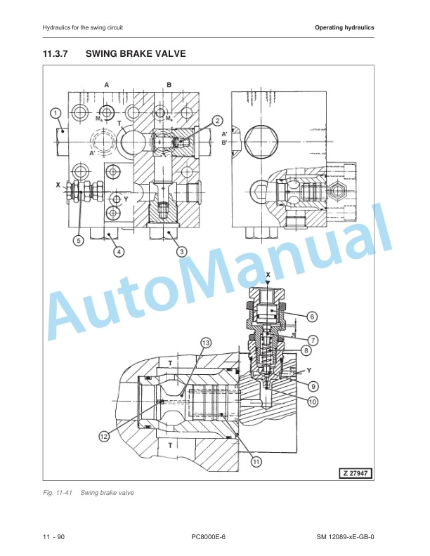 Komatsu PC8000E-6 Hydraulic Mining Shovel Shop Manual SMPC8000E-6 4 Komatsu PC8000E-6 Hydraulic Mining Shovel Shop Manual SMPC8000E-6-4