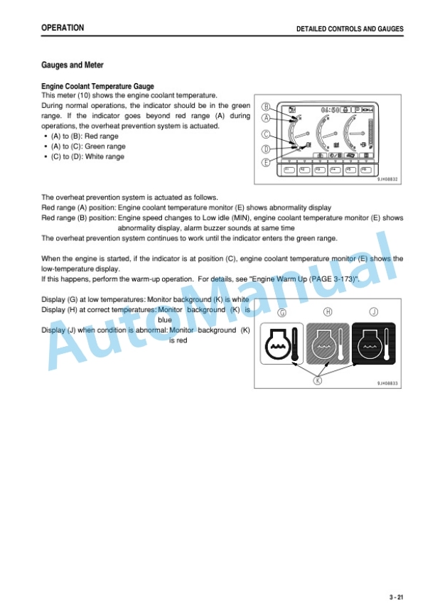 Alternative view of Komatsu PC800SE-8E0 Hydraulic Excavator Operation and Maintenance Manual PEN00806-02