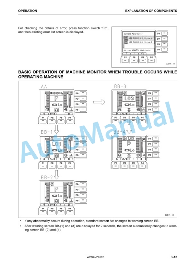 Alternative view of Komatsu PC80MR-5 Hydraulic Excavator Operation and Maintenance Manual WENAM00182