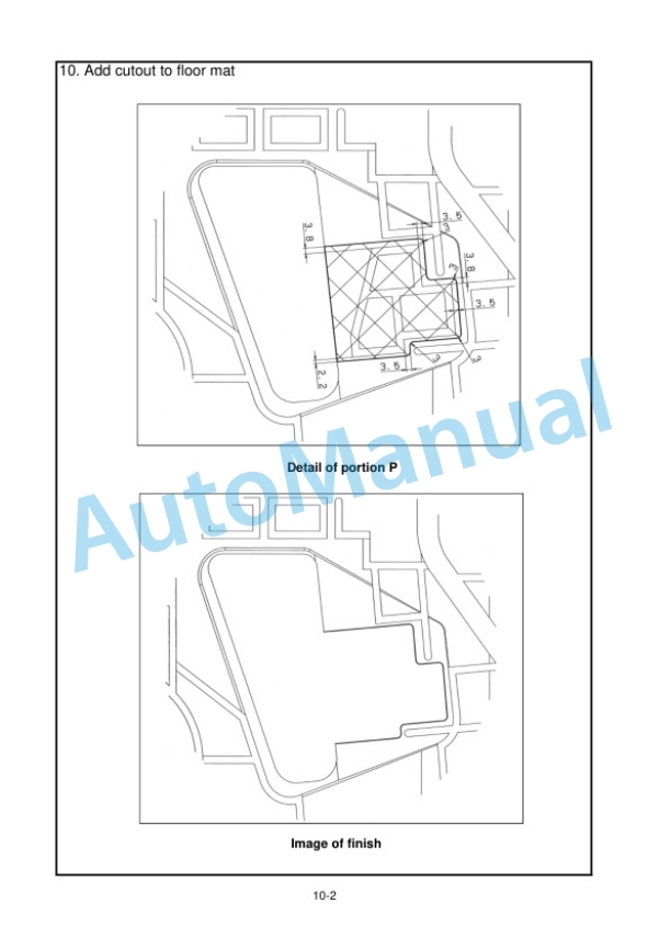 Alternative view of Komatsu PC850-8R1 Hydraulic Excavator Field Assembly Instruction GEN00152-00