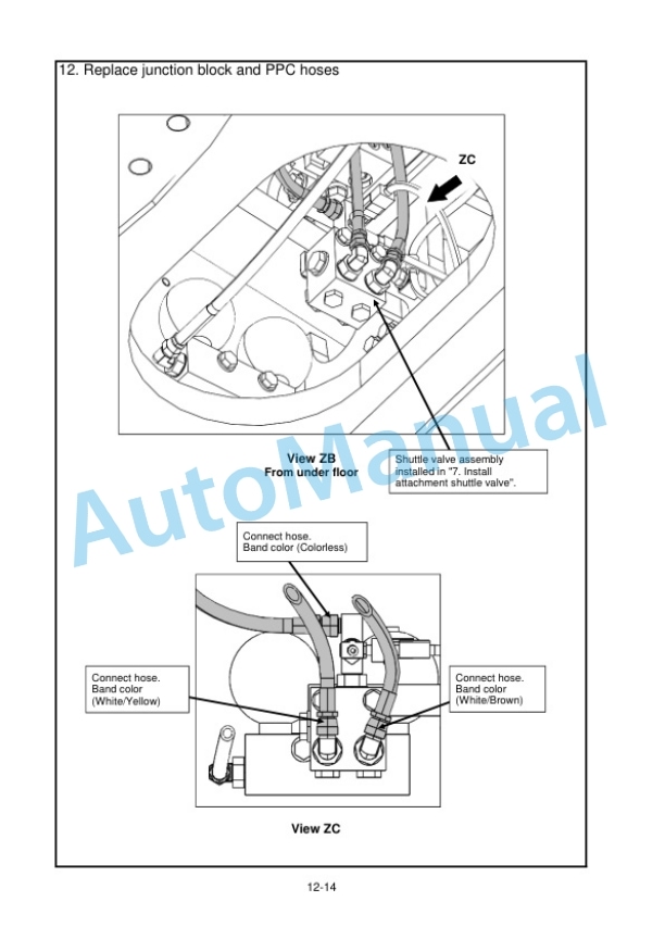 Komatsu PC850-8R1 Hydraulic Excavator Field Assembly Instruction GEN00152-00 3 Komatsu PC850-8R1 Hydraulic Excavator Field Assembly Instruction GEN00152-00 - Image 3