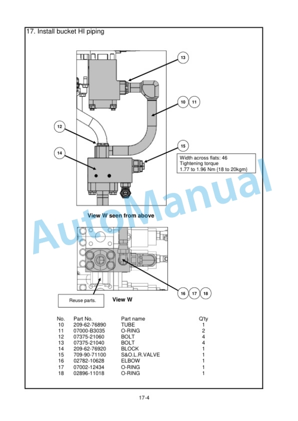 Komatsu PC850-8R1 Hydraulic Excavator Field Assembly Instruction GEN00152-00 4 Komatsu PC850-8R1 Hydraulic Excavator Field Assembly Instruction GEN00152-00 - Image 4