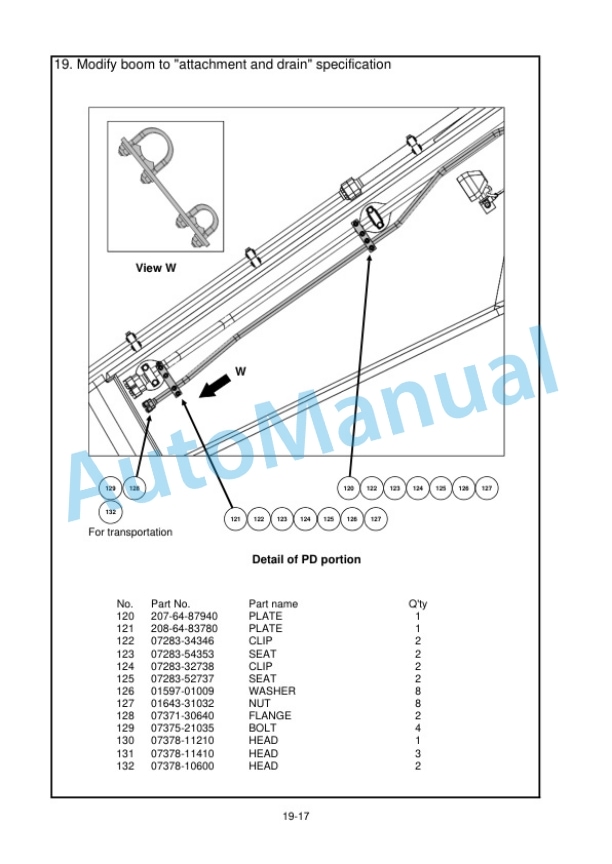 Komatsu PC850-8R1 Hydraulic Excavator Field Assembly Instruction GEN00152-00 5 Komatsu PC850-8R1 Hydraulic Excavator Field Assembly Instruction GEN00152-00 - Image 5