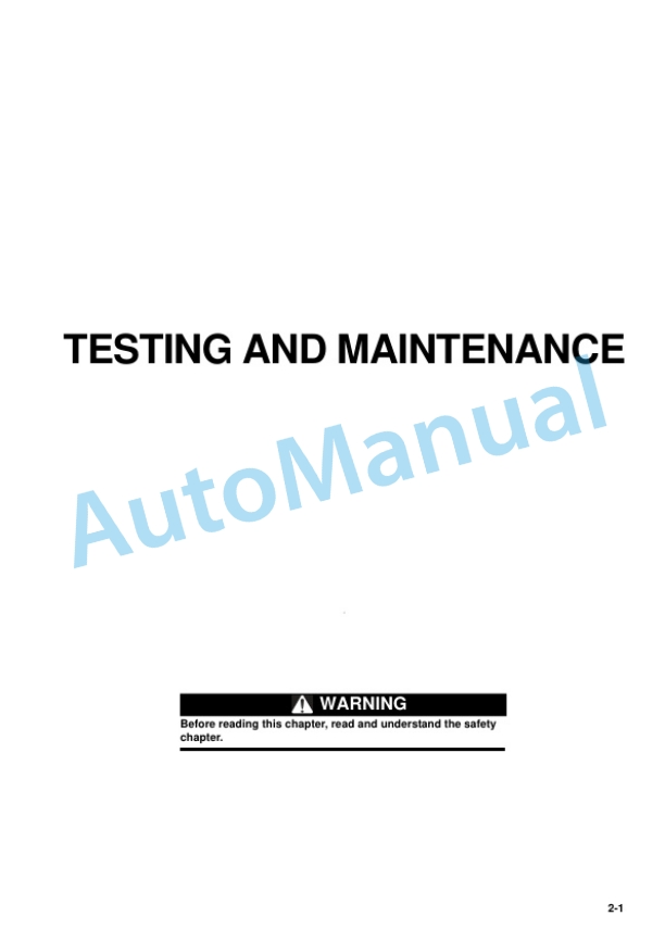 Alternative view of Komatsu PC850-8R1 Hydraulic Excavator Operation and Maintenance Manual PEN00878-00