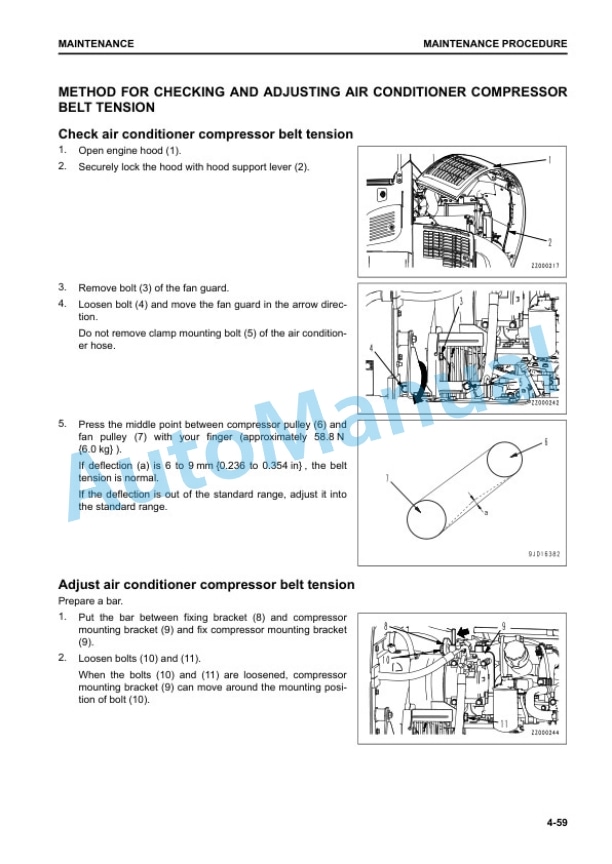 Komatsu PC88MR-10 Hydraulic Excavator Operation and Maintenance Manual PEN01034-02 5 Komatsu PC88MR-10 Hydraulic Excavator Operation and Maintenance Manual PEN01034-02 - Image 5