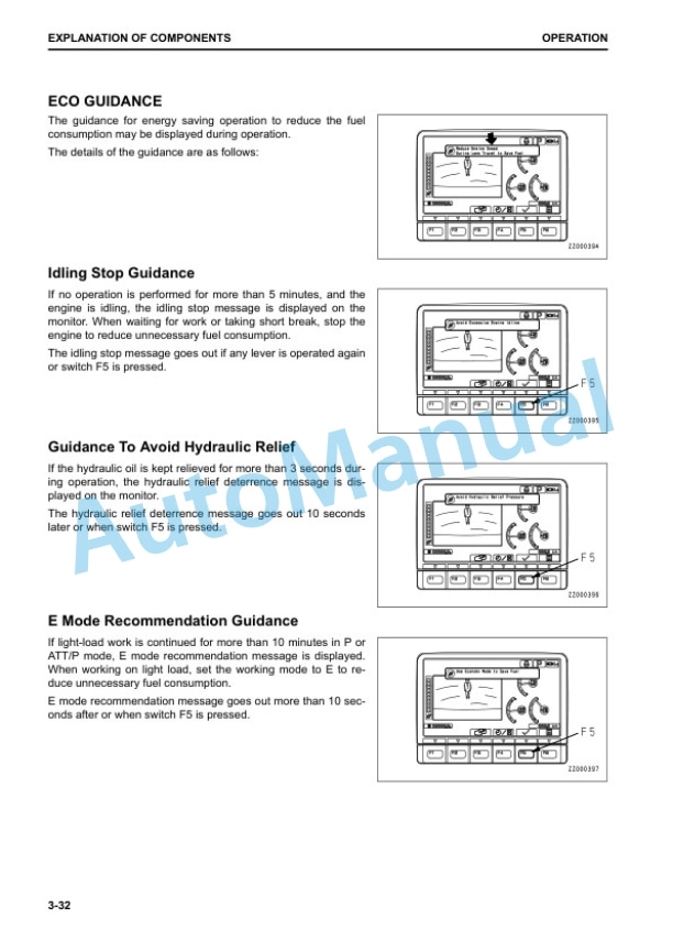 Alternative view of Komatsu PC88MR-10 Hydraulic Excavator Operation and Maintenance Manual TEN00647-04
