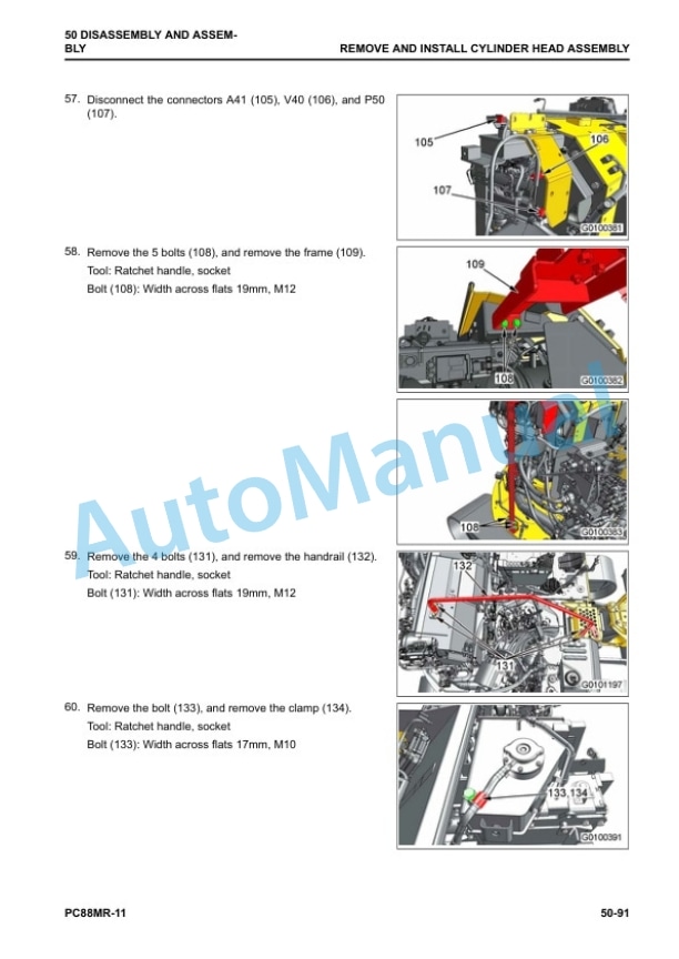 Komatsu PC88MR-11 Hydraulic Excavator Shop Manual SEN06937-01 4 Komatsu PC88MR-11 Hydraulic Excavator Shop Manual SEN06937-01 - Image 4