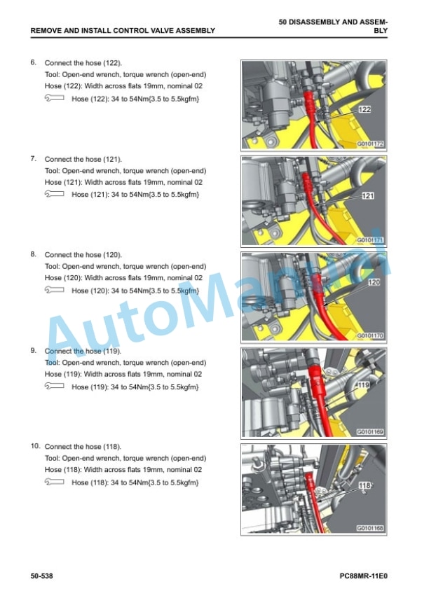 Komatsu PC88MR-11E0 Hydraulic Excavator Shop Manual SEN06853-03 5 Komatsu PC88MR-11E0 Hydraulic Excavator Shop Manual SEN06853-03 - Image 5