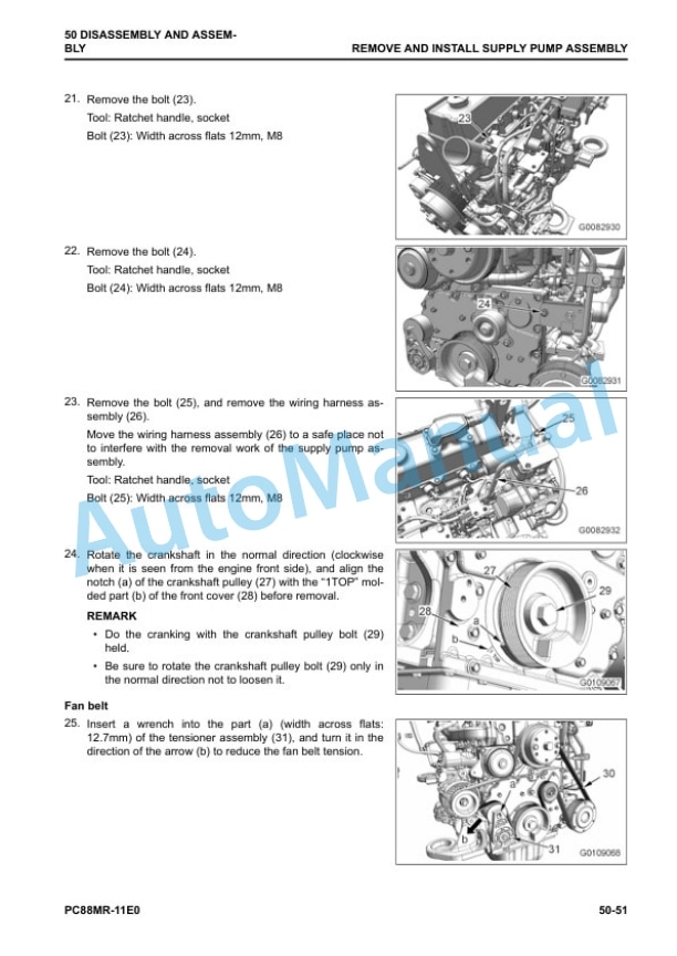 Komatsu PC88MR-11E0 Hydraulic Excavator Shop Manual SEN06853-04 4 Komatsu PC88MR-11E0 Hydraulic Excavator Shop Manual SEN06853-04 - Image 4