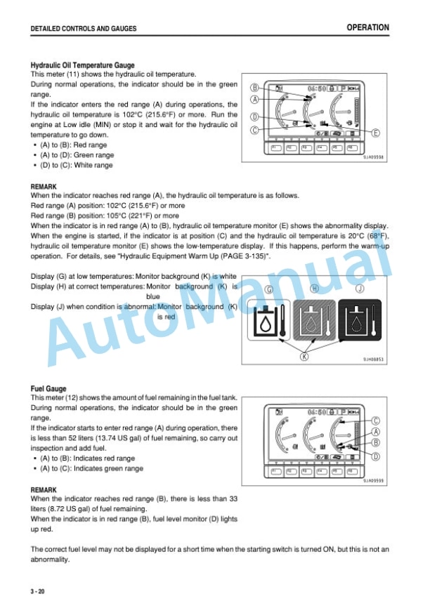 Alternative view of Komatsu PC88MR-8 Hydraulic Excavator Operation and Maintenance Manual PEN00565-04