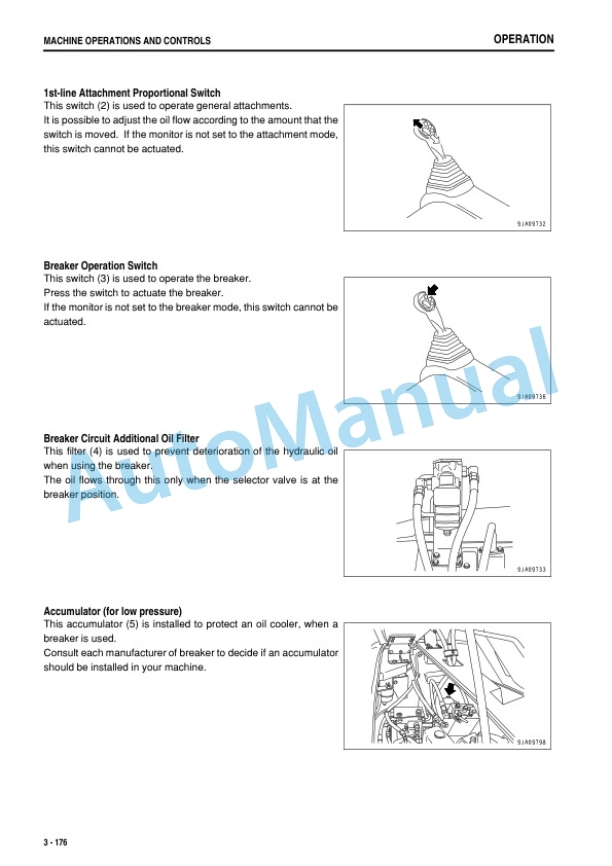 Komatsu PC88MR-8 Hydraulic Excavator Operation and Maintenance Manual PEN00565-04 4 Komatsu PC88MR-8 Hydraulic Excavator Operation and Maintenance Manual PEN00565-04 - Image 4