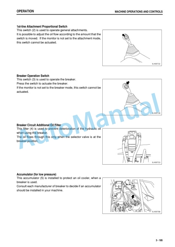 Komatsu PC88MR-8 Hydraulic Excavator Operation and Maintenance Manual TEN00529-10 4 Komatsu PC88MR-8 Hydraulic Excavator Operation and Maintenance Manual TEN00529-10-4