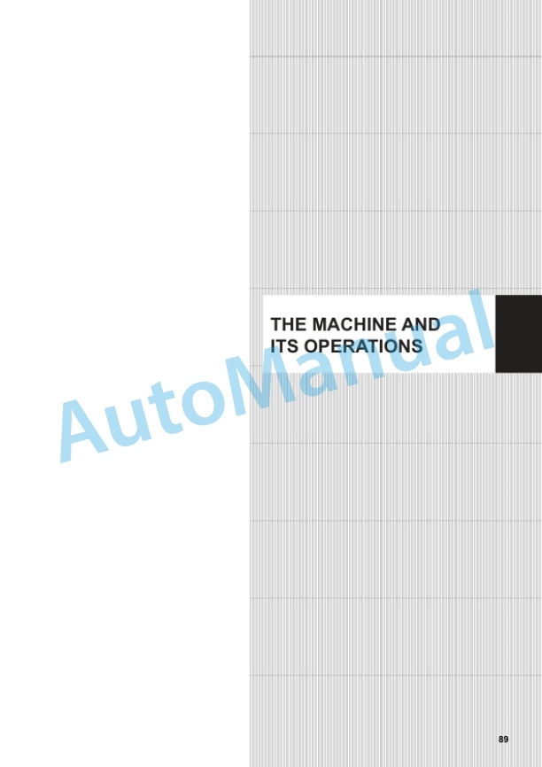 Alternative view of Komatsu PC88MR-8 Hydraulic Excavator Operation and Maintenance Manual WEAM013003