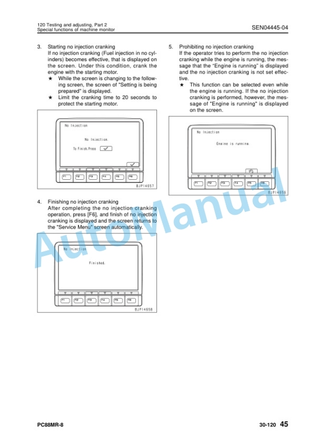 Komatsu PC88MR-8 Hydraulic Excavator Shop Manual SEN04329-13 3 Komatsu PC88MR-8 Hydraulic Excavator Shop Manual SEN04329-13 - Image 3