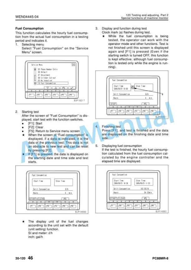 Komatsu PC88MR-8 Hydraulic Excavator Shop Manual WENBM00020 3 Komatsu PC88MR-8 Hydraulic Excavator Shop Manual WENBM00020 - Image 3