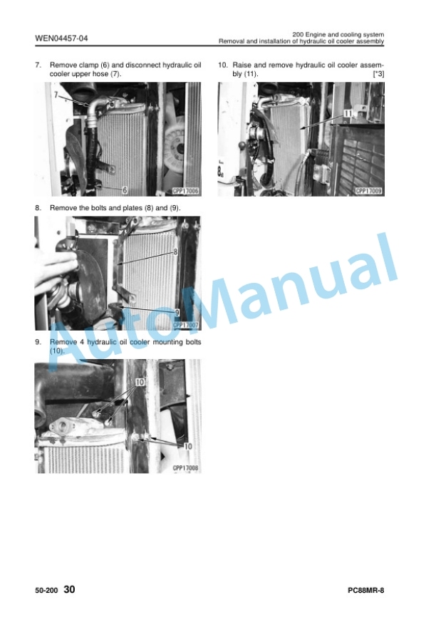 Komatsu PC88MR-8 Hydraulic Excavator Shop Manual WENBM00020 5 Komatsu PC88MR-8 Hydraulic Excavator Shop Manual WENBM00020 - Image 5
