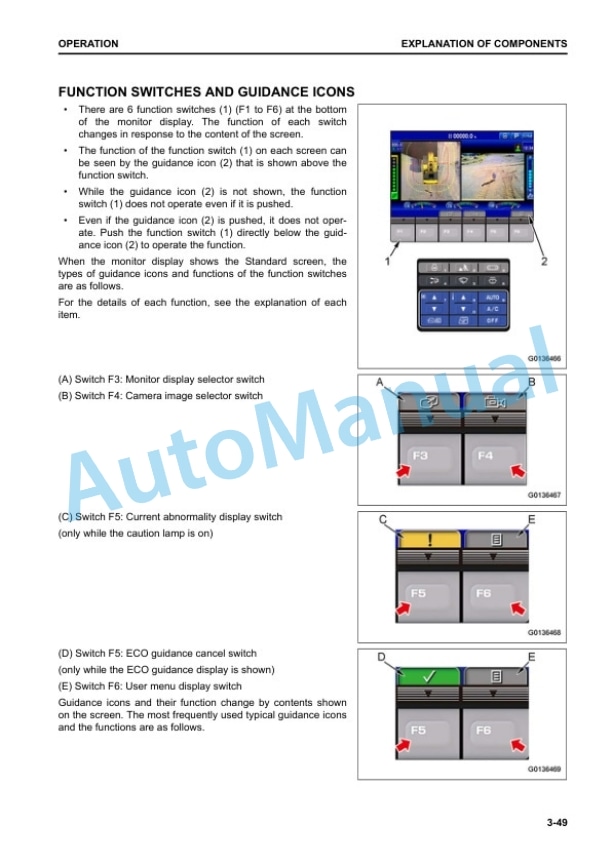 Alternative view of Komatsu PC900LC-11 Hydraulic Excavator Operation and Maintenance Manual TEN01039-00