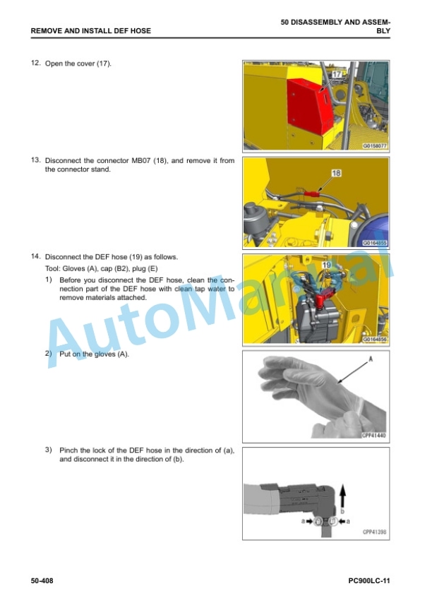 Komatsu PC900LC-11 Hydraulic Excavator Shop Manual SEN06878-00 5 Komatsu PC900LC-11 Hydraulic Excavator Shop Manual SEN06878-00 - Image 5