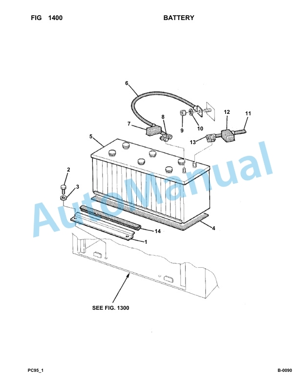 Komatsu PC95-1 Hydraulic Excavator Parts Manual 5005145-UP 2 Komatsu PC95-1 Hydraulic Excavator Parts Manual 5005145-UP-2