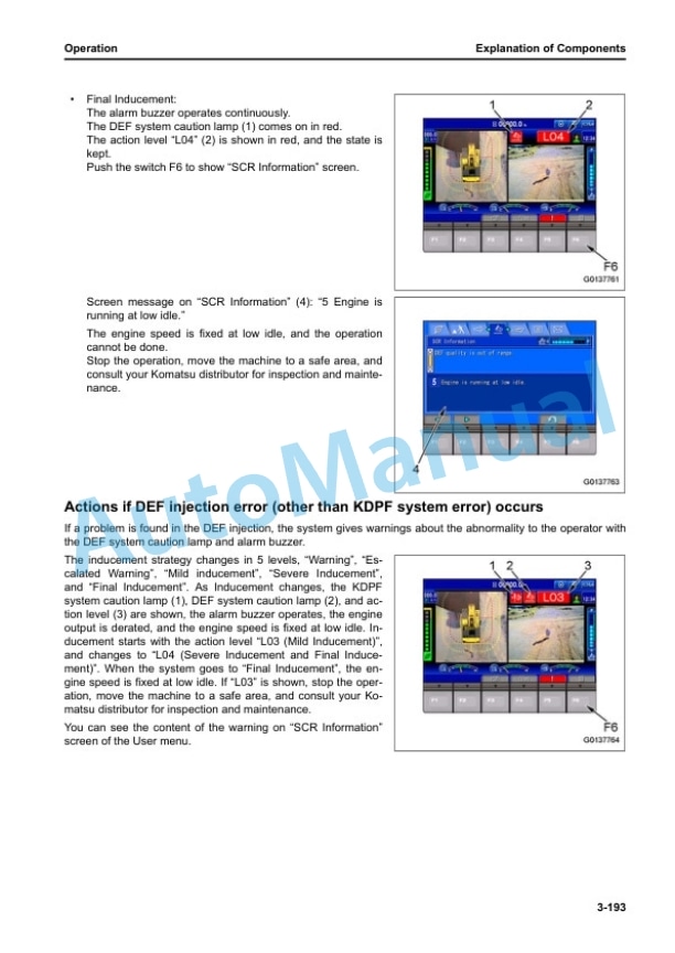 Komatsu PC950-11, PC950LC-11 Hydraulic Excavator Operation and Maintenance Manual PEN02196-00 3 Komatsu PC950-11, PC950LC-11 Hydraulic Excavator Operation and Maintenance Manual PEN02196-00 - Image 3