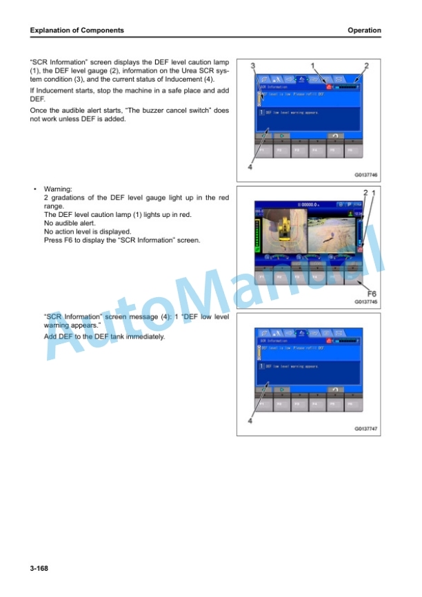 Komatsu PC950-11E0, PC950LC-11E0 Hydraulic Excavator Operation and Maintenance Manual PEN02010-00 3 Komatsu PC950-11E0, PC950LC-11E0 Hydraulic Excavator Operation and Maintenance Manual PEN02010-00 - Image 3