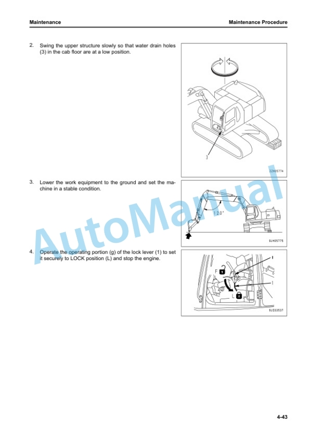 Komatsu PC950-11E0, PC950LC-11E0 Hydraulic Excavator Operation and Maintenance Manual PEN02010-00 5 Komatsu PC950-11E0, PC950LC-11E0 Hydraulic Excavator Operation and Maintenance Manual PEN02010-00 - Image 5