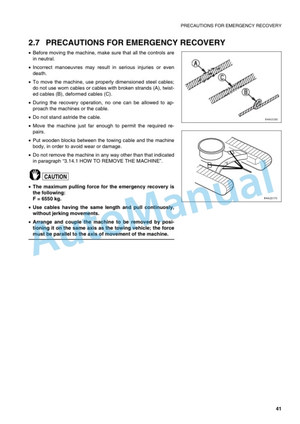 Alternative view of Komatsu PC95R-2 Hydraulic Excavator Operation and Maintenance Manual WEAM001504