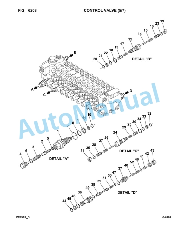 Komatsu PC95R-2 USA Hydraulic Excavator Parts Manual 21D5220114-Up 4 Komatsu PC95R-2 USA Hydraulic Excavator Parts Manual 21D5220114-Up-4