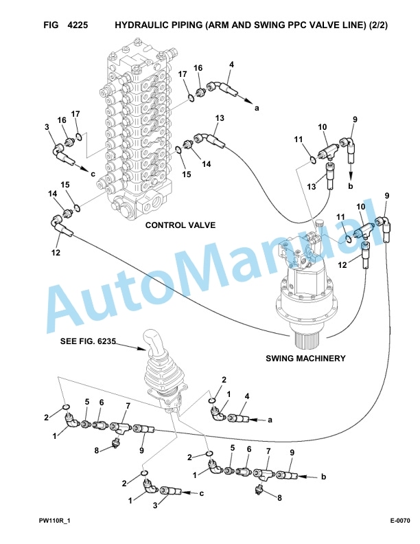 Komatsu PW110R-1 Hydraulic Excavator Parts Manual 2260000001-UP 3 Komatsu PW110R-1 Hydraulic Excavator Parts Manual 2260000001-UP-3
