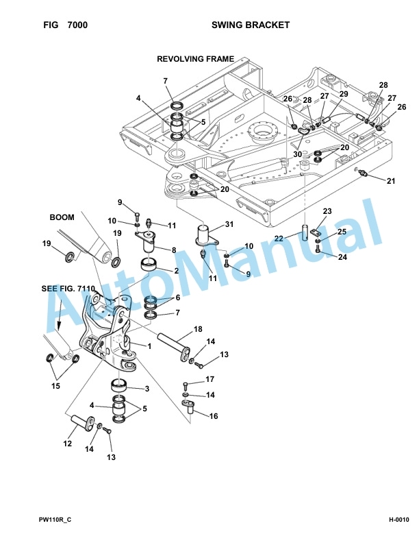 Komatsu PW110R-1 Hydraulic Excavator Parts Manual 2260010122-UP 5 Komatsu PW110R-1 Hydraulic Excavator Parts Manual 2260010122-UP-5