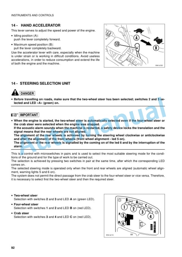 Komatsu PW110R-1 Wheeled Excavator Operation and Maintenance Manual WEAM000502 3 Komatsu PW110R-1 Wheeled Excavator Operation and Maintenance Manual WEAM000502 - Image 3