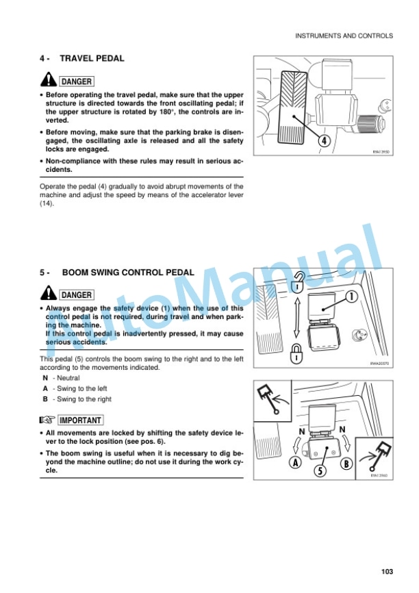 Komatsu PW110R-1 Wheeled Excavator Operation and Maintenance Manual WEAM012700 3 Komatsu PW110R-1 Wheeled Excavator Operation and Maintenance Manual WEAM012700 - Image 3