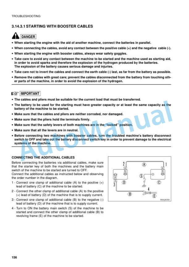 Komatsu PW110R-1 Wheeled Excavator Operation and Maintenance Manual WEAM012700 4 Komatsu PW110R-1 Wheeled Excavator Operation and Maintenance Manual WEAM012700 - Image 4