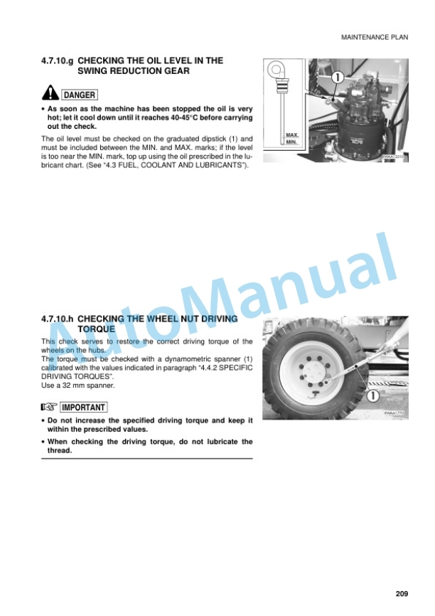 Komatsu PW110R-1 Wheeled Excavator Operation and Maintenance Manual WEAM012700 5 Komatsu PW110R-1 Wheeled Excavator Operation and Maintenance Manual WEAM012700 - Image 5
