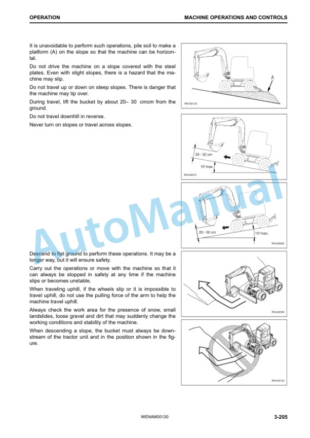 Komatsu PW118MR-11 Wheeled Excavator Operation and Maintenance Manual WENAM00130 4 Komatsu PW118MR-11 Wheeled Excavator Operation and Maintenance Manual WENAM00130 - Image 4