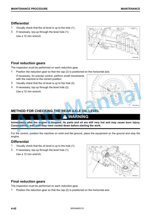 Komatsu PW118MR-11 Wheeled Excavator Operation and Maintenance Manual WENAM00131 5 Komatsu PW118MR-11 Wheeled Excavator Operation and Maintenance Manual WENAM00131 - Image 5