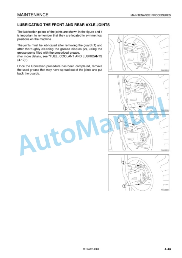 Komatsu PW118MR-8 Hydraulic Excavator Operation and Maintenance Manual WEAM014903 5 Komatsu PW118MR-8 Hydraulic Excavator Operation and Maintenance Manual WEAM014903 - Image 5