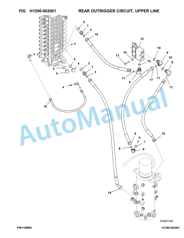 Komatsu PW118MR-8 Hydraulic Excavator Parts Manual F00003-UP 3 Komatsu PW118MR-8 Hydraulic Excavator Parts Manual F00003-UP-3