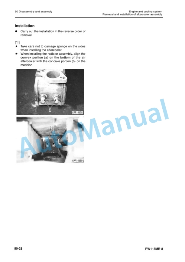 Komatsu PW118MR-8 Hydraulic Excavator Shop Manual WEBM008800 5 Komatsu PW118MR-8 Hydraulic Excavator Shop Manual WEBM008800 - Image 5