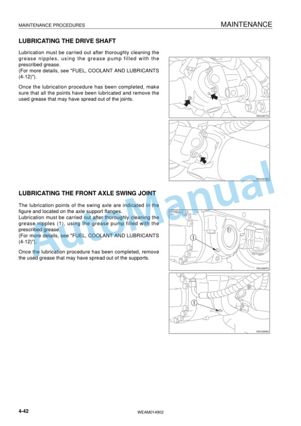 Komatsu PW118MR-8 Wheeled Excavator Operation and Maintenance Manual WEAM014902 5 Komatsu PW118MR-8 Wheeled Excavator Operation and Maintenance Manual WEAM014902 - Image 5