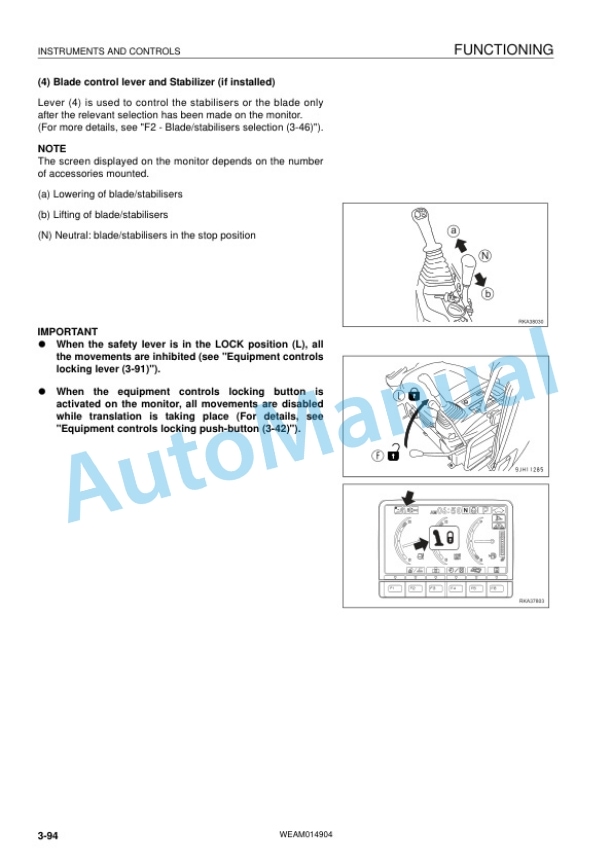 Komatsu PW118MR-8 Wheeled Excavator Operation and Maintenance Manual WEAM014904 3 Komatsu PW118MR-8 Wheeled Excavator Operation and Maintenance Manual WEAM014904 - Image 3
