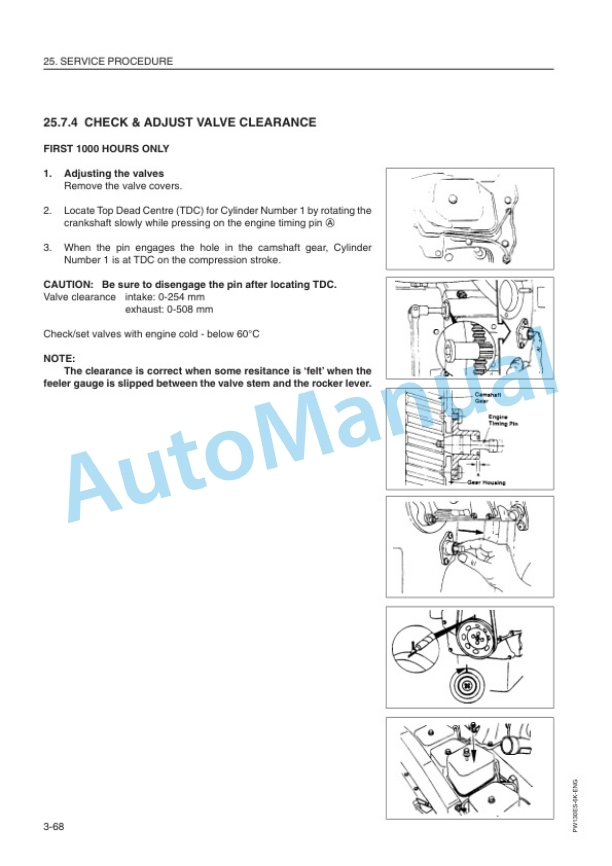 Komatsu PW130ES-6K Hydraulic Excavator Operation and Maintenance Manual UEAM000900 5 Komatsu PW130ES-6K Hydraulic Excavator Operation and Maintenance Manual UEAM000900-5