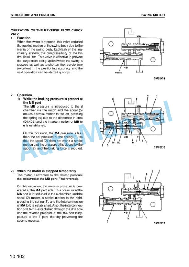 Komatsu PW130ES-6K Hydraulic Excavator Shop Manual UEBM001201 2 Komatsu PW130ES-6K Hydraulic Excavator Shop Manual UEBM001201-2