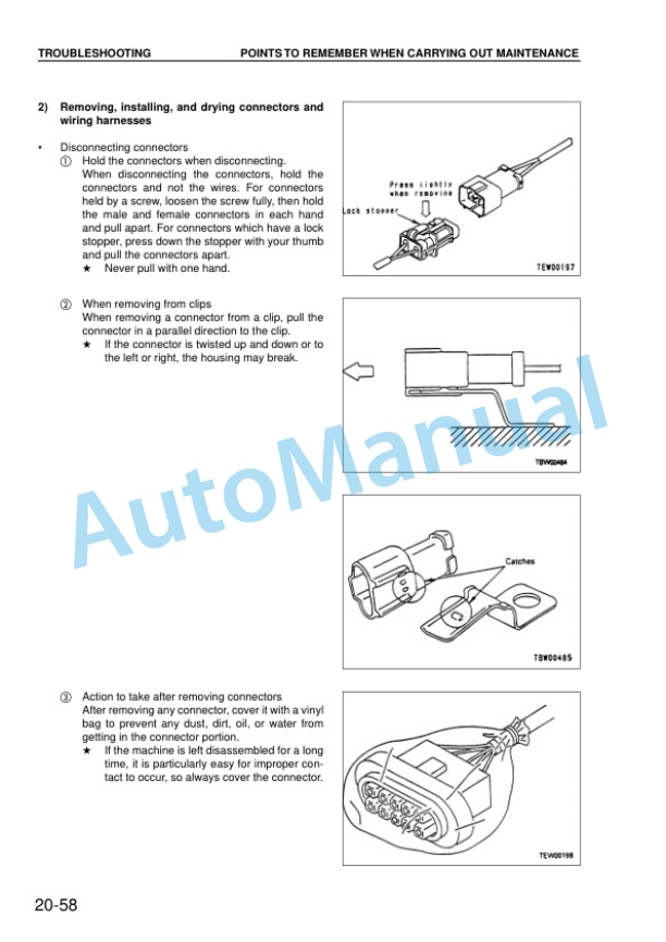 Komatsu PW130ES-6K Hydraulic Excavator Shop Manual UEBM001201 3 Komatsu PW130ES-6K Hydraulic Excavator Shop Manual UEBM001201-3