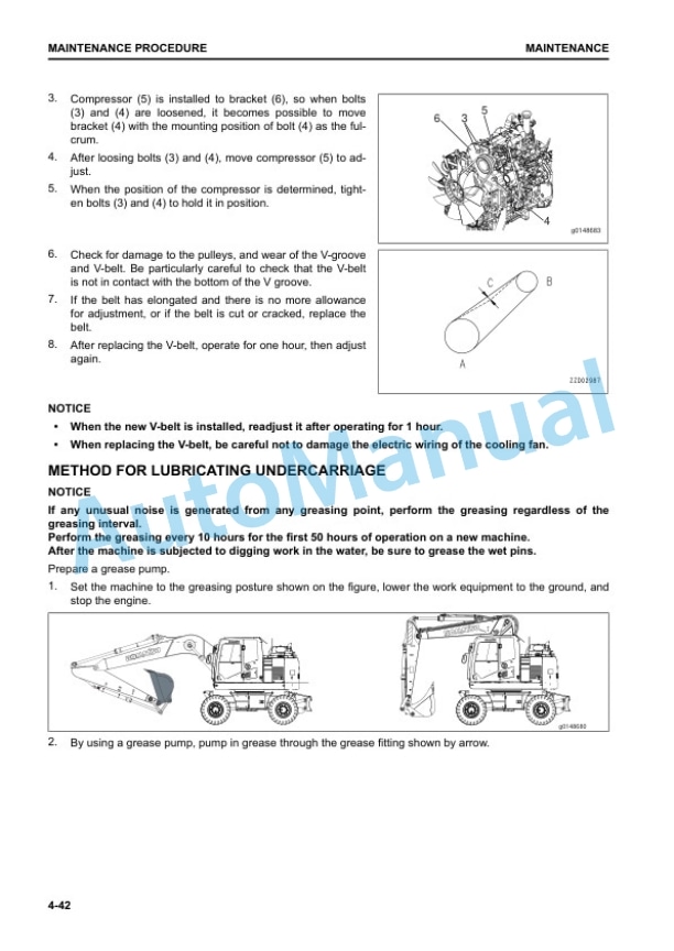 Komatsu PW148-11E0 Wheeled Excavator Operation and Maintenance Manual VENAM71001 5 Komatsu PW148-11E0 Wheeled Excavator Operation and Maintenance Manual VENAM71001 - Image 5