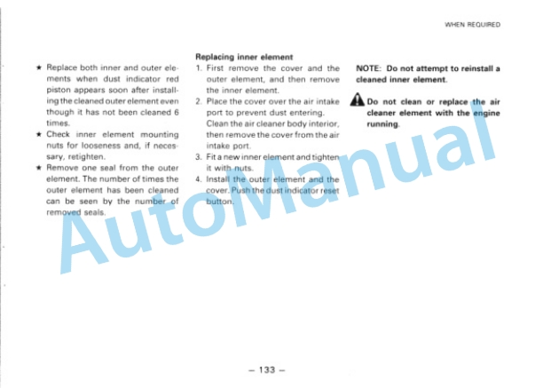 Komatsu PW150-1 Hydraulic Excavator Operation and Maintenance Manual SEAM020E0106 5 Komatsu PW150-1 Hydraulic Excavator Operation and Maintenance Manual SEAM020E0106 - Image 5