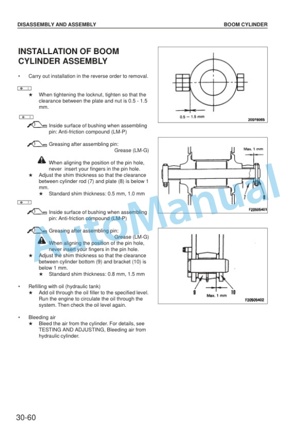 Komatsu PW150ES-6K Hydraulic Excavator Shop Manual UEBM000401 5 Komatsu PW150ES-6K Hydraulic Excavator Shop Manual UEBM000401-5