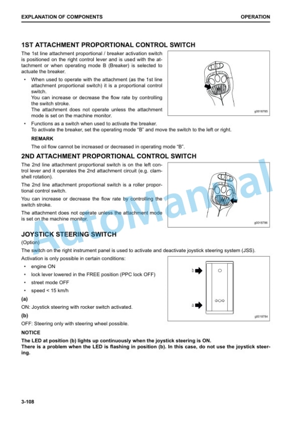 Komatsu PW160-11 Wheeled Excavator Operation and Maintenance Manual VENAM69001 3 Komatsu PW160-11 Wheeled Excavator Operation and Maintenance Manual VENAM69001 - Image 3