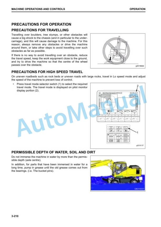 Komatsu PW160-11 Wheeled Excavator Operation and Maintenance Manual VENAM69001 4 Komatsu PW160-11 Wheeled Excavator Operation and Maintenance Manual VENAM69001 - Image 4